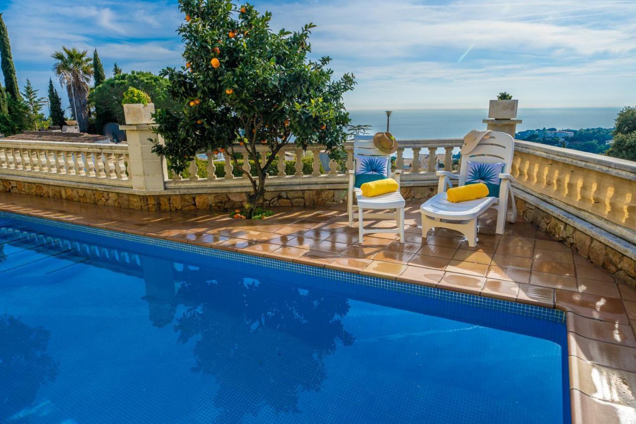 Villa Vista Lux, Piscina Privada Y Zona Exterior Con Vista Mar Тосса-де-Мар Экстерьер фото